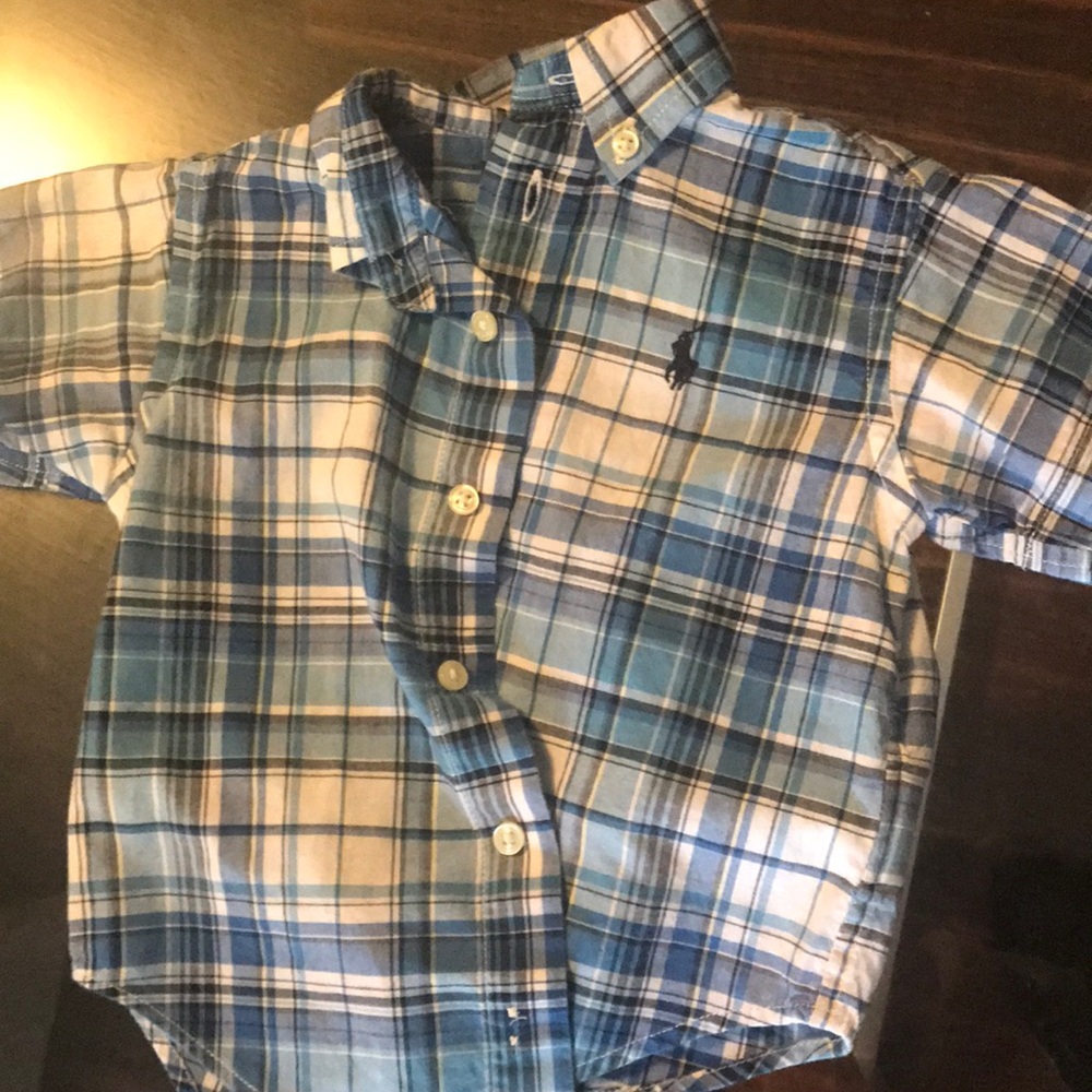 12m polo button ups